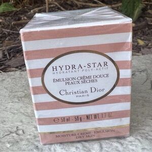 Vintage Christian Dior Hydra-Star Moisture Cream Emulsion NEW SEALED 1.7 oz